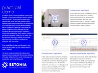 e-Solutions from Estonia - practical demo